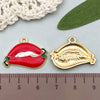 Jewelry Accessories Pendant Keychain Zinc Alloy Cartoon Pepper Cactus Shape Dripping Oil Design