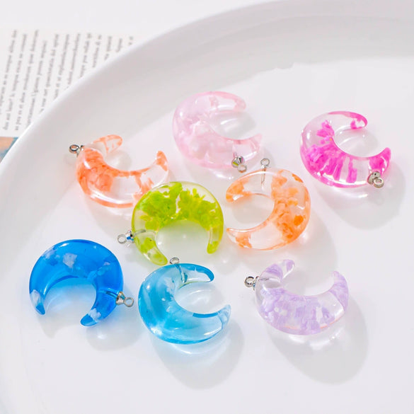 Jewelry Accessories Plastic Resin Epoxy Handmade Diy Beading Materials For Pendant Earrings Bracelet Necklace