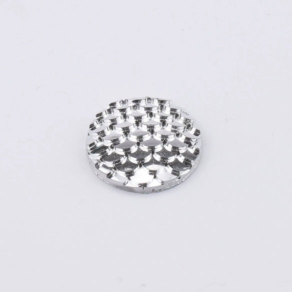 Jewelry Accessories Plastic Resin Geometric Fish Scale Flat Drill