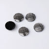 Jewelry Accessories Plastic Resin Geometric Round Fish Flake Patch Flat Bottom Drill
