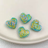 Jewelry Accessories Plastic Resin Love Rose Pattern Beaded Handmade