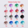 Jewelry Accessories Plastic Resin Round Fish Scale Patch