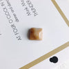 Jewelry Accessories Plastic Resin Square Geometric Smudged Ink Pattern