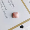 Jewelry Accessories Plastic Resin Square Geometric Smudged Ink Pattern