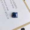 Jewelry Accessories Plastic Resin Square Geometric Smudged Ink Pattern