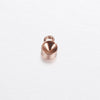 Jewelry Accessories Polished Round Base Stainless Steel Birth Stone Titanium Steel Electroplated