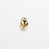 Jewelry Accessories Polished Round Base Stainless Steel Birth Stone Titanium Steel Electroplated