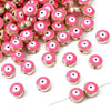 Jewelry Accessories Resin Beads Devil's Eye Pattern Handmade Pearlescent Treatment Bracelet Key Pendant