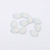 Jewelry Accessories Resin Plastic Earrings With Water Droplets Crystal Cluster Star Design