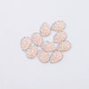 Jewelry Accessories Resin Plastic Earrings With Water Droplets Crystal Cluster Star Design