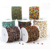 Jewelry Accessories Round Natural Stone Stainless Steel Chain Gold Plated