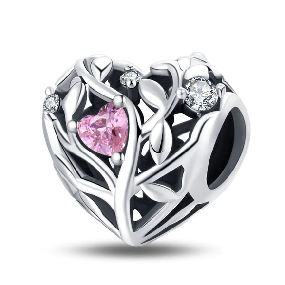 Jewelry Accessories Silver Plated Copper Heart Dripping Oil Design