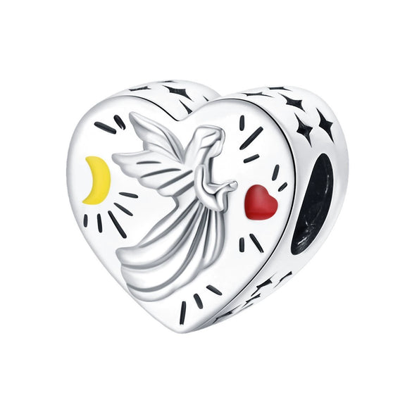 Jewelry Accessories Silver Plated Copper Heart Dripping Oil Design