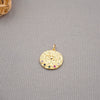 Jewelry Accessories Snowflake Four Leaf Clover Copper Plated 18K Gold Diy Hand Made Minimalist Geometric Pendant For Bracelet Necklace Earrings