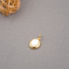 Jewelry Accessories Snowflake Four Leaf Clover Copper Plated 18K Gold Diy Hand Made Minimalist Geometric Pendant For Bracelet Necklace Earrings