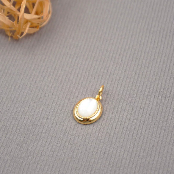 Jewelry Accessories Snowflake Four Leaf Clover Copper Plated 18K Gold Diy Hand Made Minimalist Geometric Pendant For Bracelet Necklace Earrings