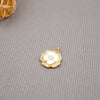 Jewelry Accessories Snowflake Four Leaf Clover Copper Plated 18K Gold Diy Hand Made Minimalist Geometric Pendant For Bracelet Necklace Earrings