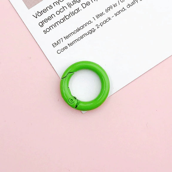Jewelry Accessories Spring Ring Alloy Baking Paint