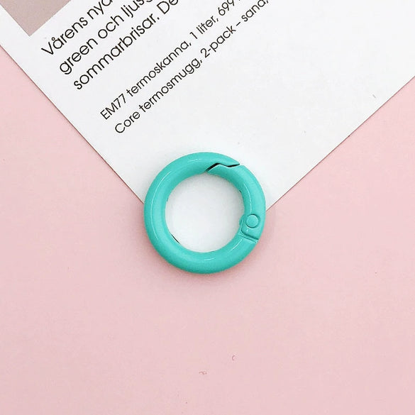 Jewelry Accessories Spring Ring Alloy Baking Paint