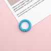 Jewelry Accessories Spring Ring Alloy Baking Paint