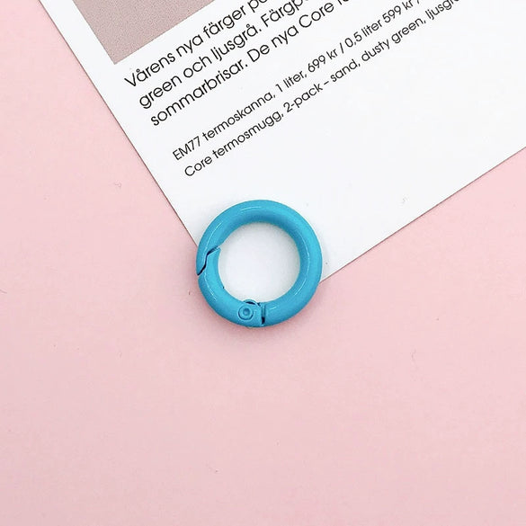 Jewelry Accessories Spring Ring Alloy Baking Paint