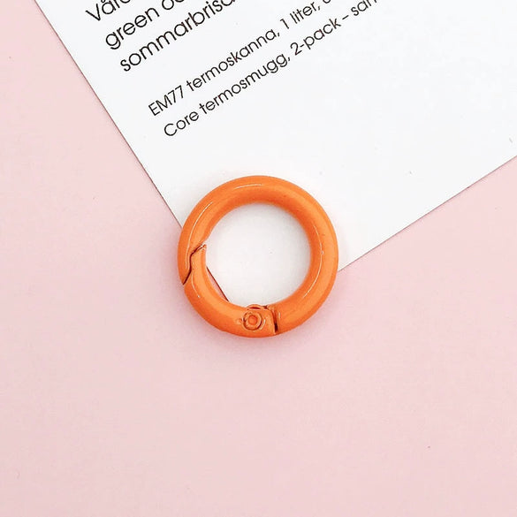 Jewelry Accessories Spring Ring Alloy Baking Paint