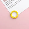 Jewelry Accessories Spring Ring Alloy Baking Paint