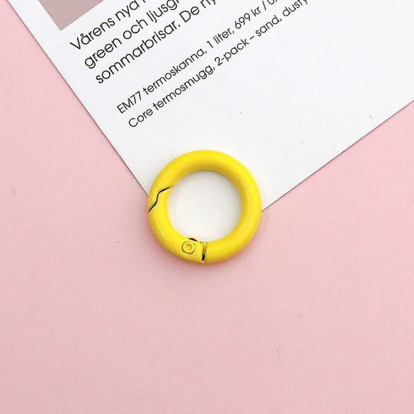 Jewelry Accessories Spring Ring Alloy Baking Paint