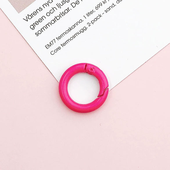 Jewelry Accessories Spring Ring Alloy Baking Paint