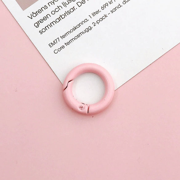 Jewelry Accessories Spring Ring Alloy Baking Paint