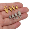 Jewelry Accessories Square Lobster Clasp Stainless Steel Goldplated