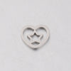 Jewelry Accessories Stainless Steel Braided Cut Out Heart Star Peach Heart Fivepointed Star Fine Polishing