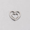 Jewelry Accessories Stainless Steel Braided Cut Out Heart Star Peach Heart Fivepointed Star Fine Polishing
