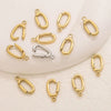 Jewelry Accessories Stainless Steel Button Handmade Electroplated For Necklace And Bracelet