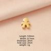Jewelry Accessories Stainless Steel Creative Small Hole Bead Pendant With Cartoon People Pattern For Boys And Girls Couples Fine Polished