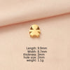 Jewelry Accessories Stainless Steel Creative Small Hole Bead Pendant With Cartoon People Pattern For Boys And Girls Couples Fine Polished