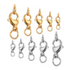 Jewelry Accessories Stainless Steel Double Ring Lobster Clasp Electroplating Finishing Combination Connection Buckle For Necklace And Bracelet