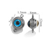 Jewelry Accessories Stainless Steel Electroplated Acrylic Eye Pendant With Round Heart Fivepointed Star Shapes