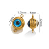 Jewelry Accessories Stainless Steel Electroplated Acrylic Eye Pendant With Round Heart Fivepointed Star Shapes