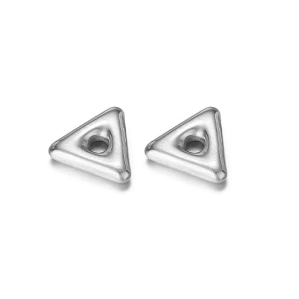 Jewelry Accessories Stainless Steel Flowers Geometric Fivepointed Star Square Gasket Beads Electroplated Pendant For Necklace Bracelet