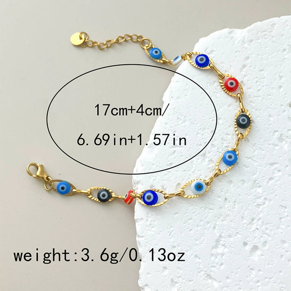 Jewelry Accessories Stainless Steel Geometric Electroplating Personality Joker Bracelet