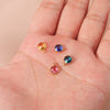 Jewelry Accessories Stainless Steel Geometric Fashion Ol Electroplating Birthstone Pendant