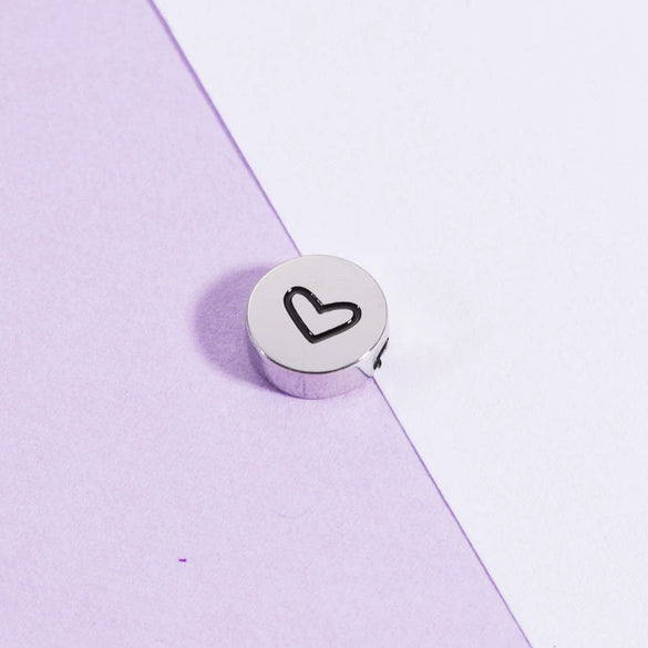 Jewelry Accessories Stainless Steel Geometric Heart Pendant Electroplating