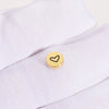 Jewelry Accessories Stainless Steel Geometric Heart Pendant Electroplating