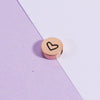 Jewelry Accessories Stainless Steel Geometric Heart Pendant Electroplating