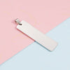 Jewelry Accessories Stainless Steel Geometric Rectangular Buckle Laser Pendant Electroplated