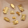 Jewelry Accessories Stainless Steel Geometric Totem Handmade Electroplating Necklace Bracelet