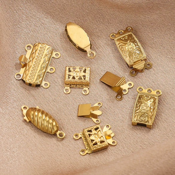 Jewelry Accessories Stainless Steel Geometric Totem Handmade Electroplating Necklace Bracelet