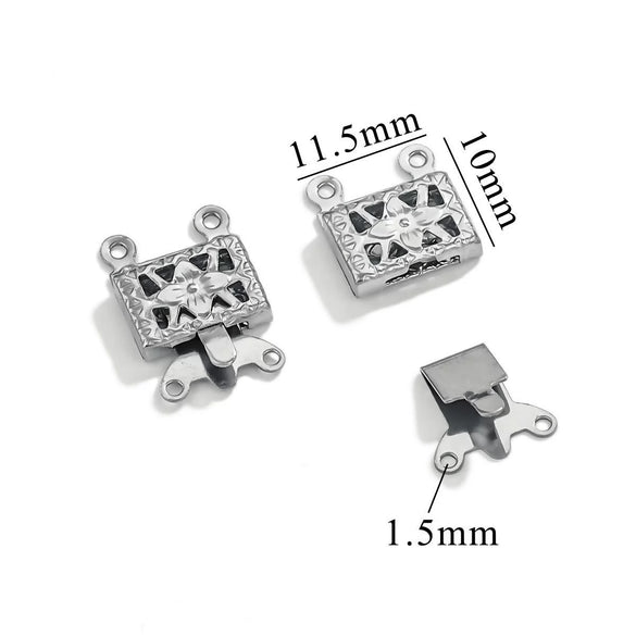 Jewelry Accessories Stainless Steel Geometric Totem Handmade Electroplating Necklace Bracelet