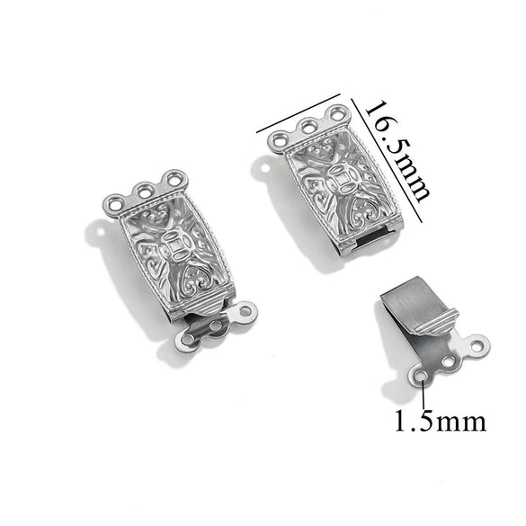 Jewelry Accessories Stainless Steel Geometric Totem Handmade Electroplating Necklace Bracelet